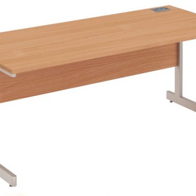 Fraction Plus Rectangular Desk Beech 1400X800X730