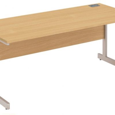 Fraction Plus Rectangular Desk Nova Oak1400X800X730