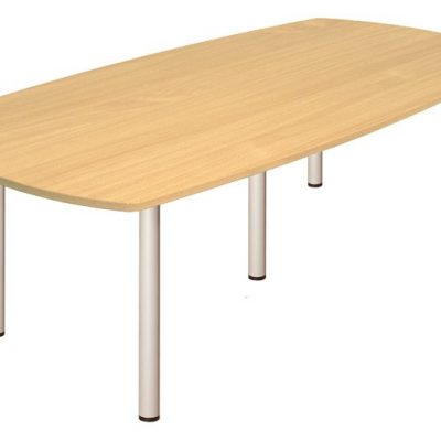 Fraction Plus Boardroom Table Nova Oak 2400mm