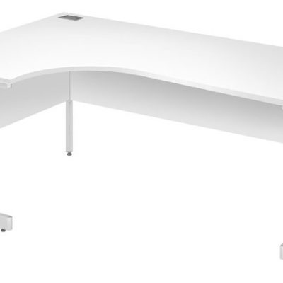 Fraction Plus L/H Core Desk White