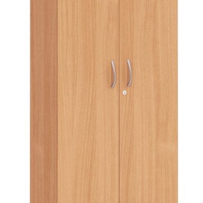 Fraction Plus Double Door Beech Cupboard+ 3 Shelves
