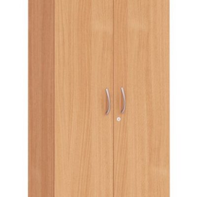 Fraction Plus Double Door Beech Cupboard+ 4 Shelves
