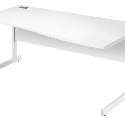 Fraction Plus R/H Wave Desk White