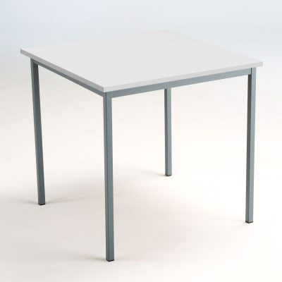 Eco 18 Square Table White 750W X 750D X 726H
