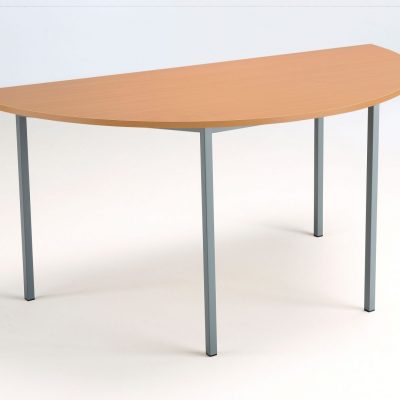 Eco 18 Semi Circle Table Beech 1500W X 750D X 726H