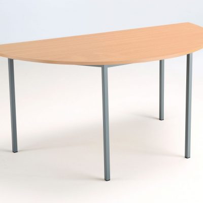 Eco 18 Semi Circle Table Oak 1500W X 750D X 726H