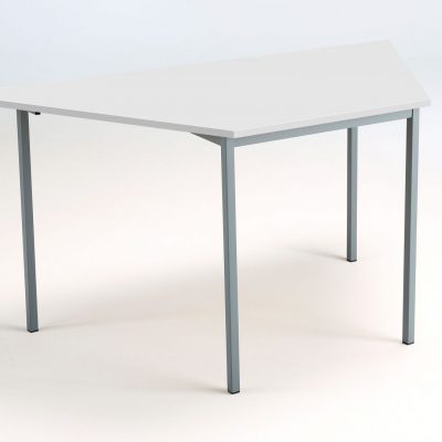 Eco 18 Trapezoidal Table White 1500W X 750D X 726H