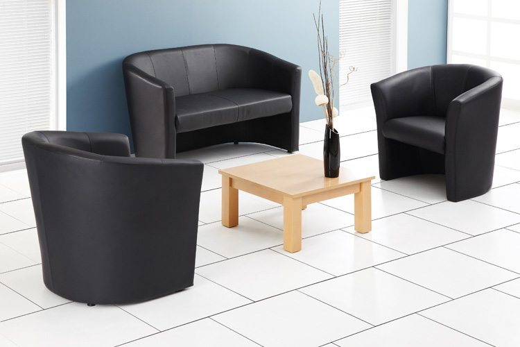 Encounter Tub Chair In Pu Uk Fire Retardant