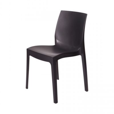 Stacking Polypropylene Chair Black 810 X 52 X 54