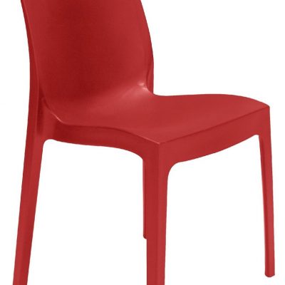 Stacking Polypropylene Chair Red 810 X 52 X 54