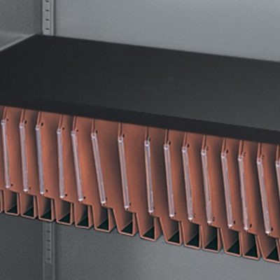 Bisley Standard Shelf With A4 Under Shelf FilingBlack