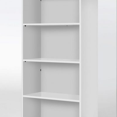 Eco 18 Premium Bookcase White 750W X 400D X 1600H