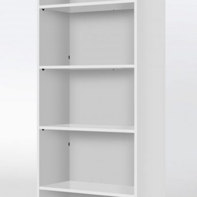 Eco 18 Premium Bookcase White 750W X 400D X 2000H